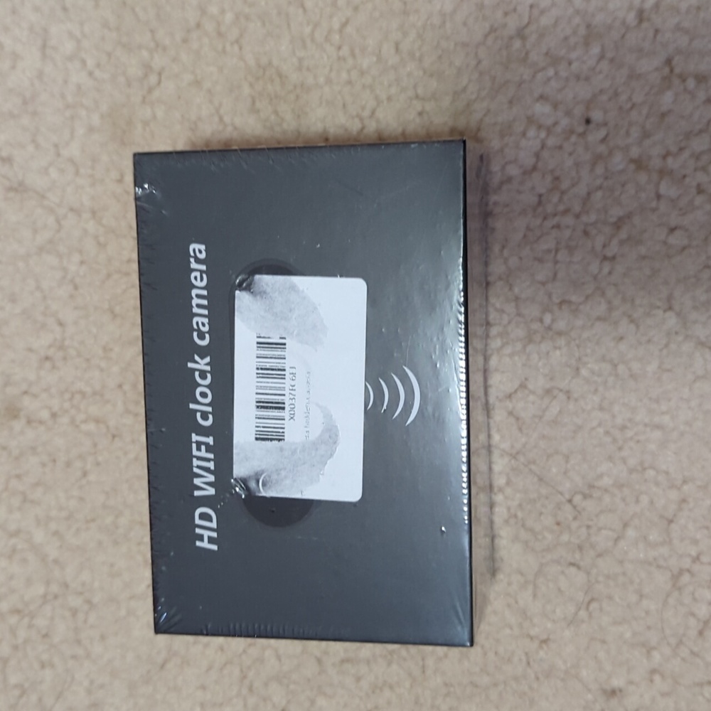 HD wifi clock camera